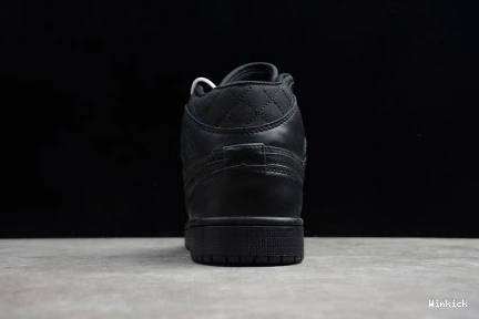 MID QUILTED AIR 1 JORDAN DB6078-001 BLACK 0922